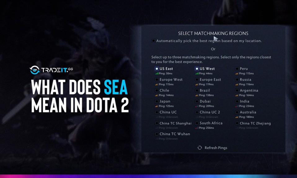 SEA Dota2 – What Does SEA Mean in DOTA 2