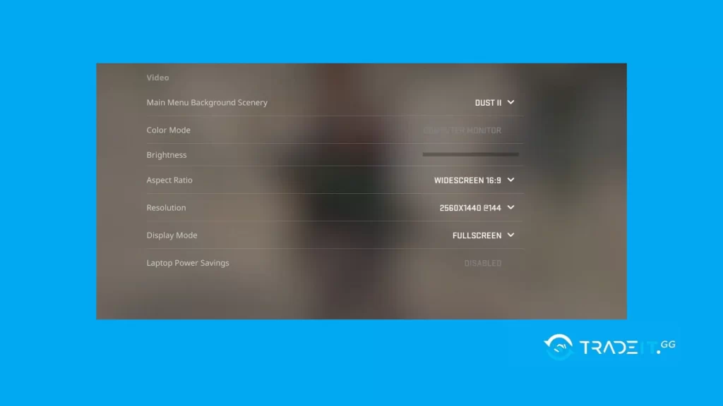 CS2 Settings