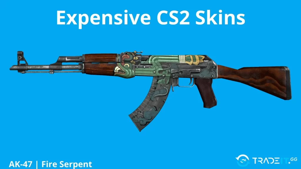 AK-47 | Fire Serpent is expensive