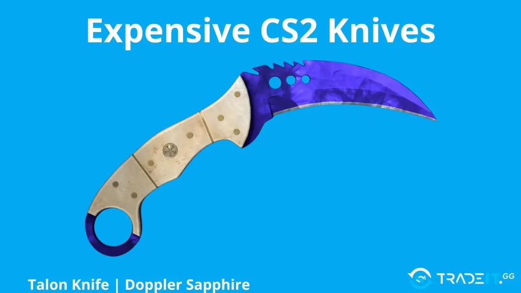 Talon Knife | Doppler Sapphire