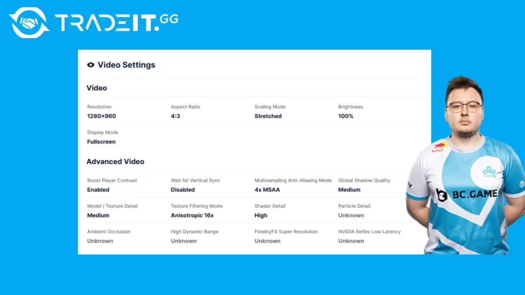 cs2 pro settings
