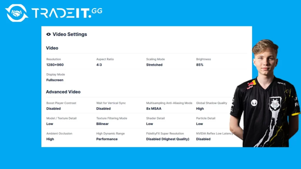 cs2 pro settings