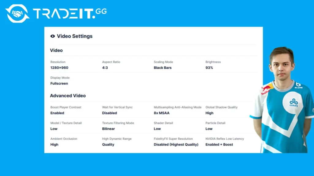 cs2 pro settings