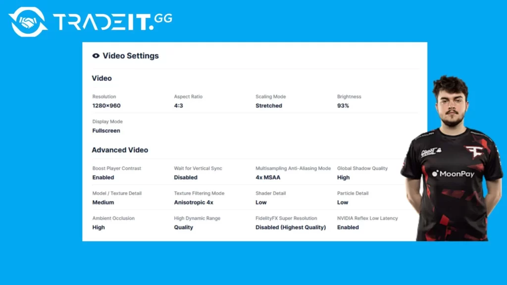 cs2 pro settings