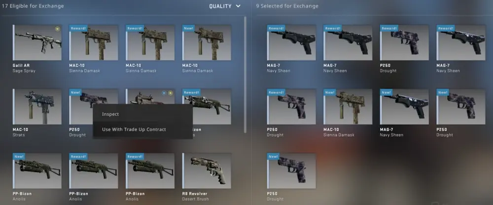 How To Trade Up in CS2